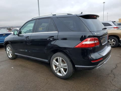 2014 Mercedes-benz ML-Class, VIN 4JGDA5HB5EA290959. Фото 2 з 6 з аукціону Copart. Каталог авто зі США OpenDataCar.