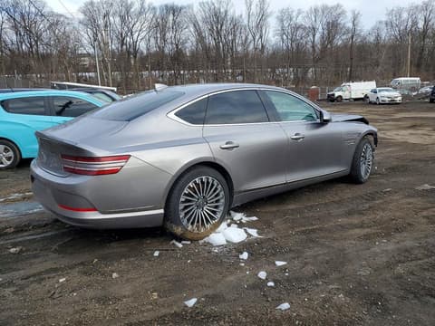 2023 Genesis G80, VIN KMTGE4S19PU006882. Photo 3 of 6 from Copart auction. OpenDataCar US salvage catalog.