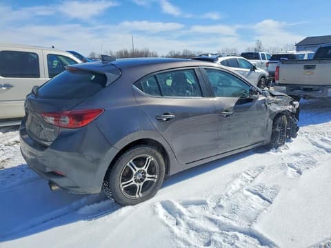 2018 Mazda 3, VIN 3MZBN1M39JM238431. Фото 3 з 6 з аукціону Copart. Каталог авто зі США OpenDataCar.