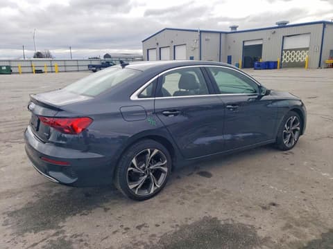 2022 Audi A3, VIN WAUGUDGY7NA060636. Фото 3 из 6 с аукциона Copart. Каталог авто из США OpenDataCar.