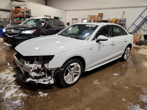 2020 Audi A4, VIN WAUENAF40LN009003. Фото 1 з 6 з аукціону Copart. Каталог авто зі США OpenDataCar.