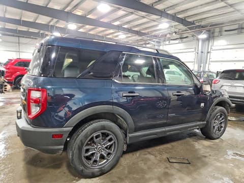 2022 Ford Bronco Sport, VIN 3FMCR9B64NRD84859. Фото 3 з 6 з аукціону Copart. Каталог авто зі США OpenDataCar.