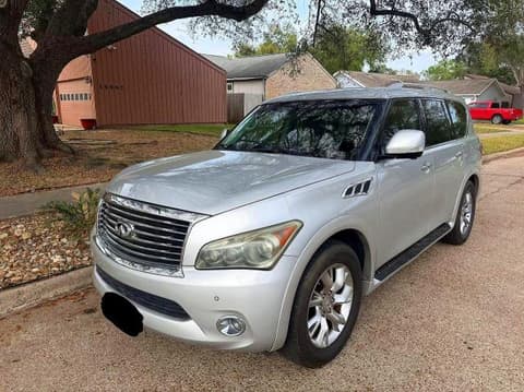 2011 Infiniti QX56, VIN JN8AZ2NF8B9500025. Фото 2 из 6 с аукциона Copart. Каталог авто из США OpenDataCar.