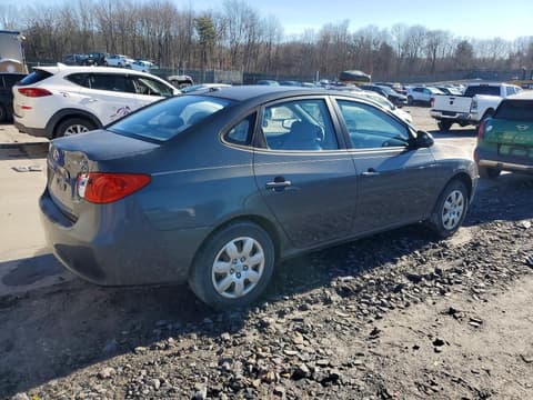 2007 Hyundai Elantra, VIN KMHDU46D37U145040. Фото 3 з 6 з аукціону Copart. Каталог авто зі США OpenDataCar.