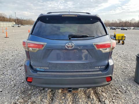 2016 Toyota Highlander, VIN 5TDJKRFH1GS242240. Фото 6 з 6 з аукціону Copart. Каталог авто зі США OpenDataCar.