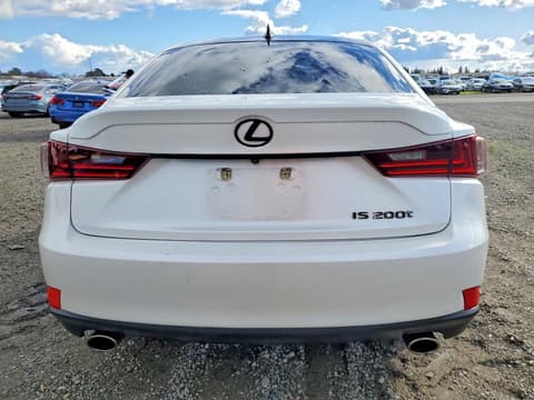 2016 Lexus IS 200t, VIN JTHBA1D27G5007210. Фото 6 з 6 з аукціону Copart. Каталог авто зі США OpenDataCar.