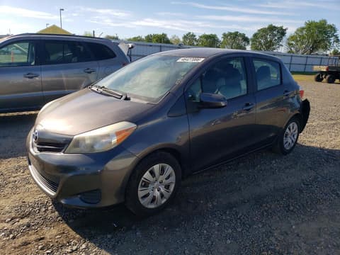 2014 Toyota Yaris, VIN JTDKTUD35ED575254. Фото 1 з 6 з аукціону Copart. Каталог авто зі США OpenDataCar.