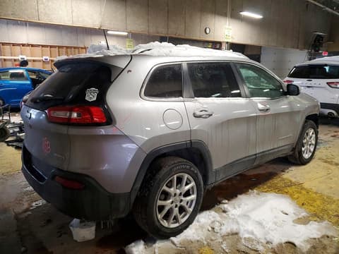 2017 Jeep Cherokee, VIN 1C4PJLCB5HW645357. Фото 3 з 6 з аукціону Copart. Каталог авто зі США OpenDataCar.