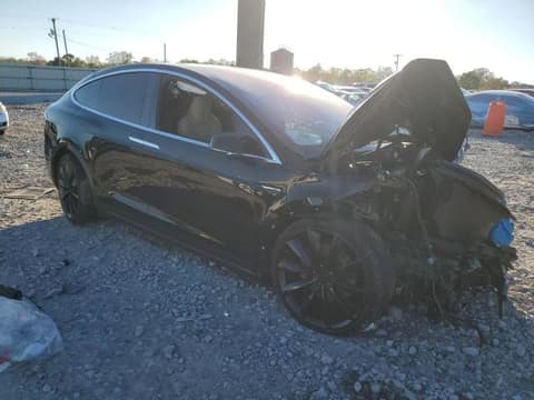 2016 Tesla Model X, VIN 5YJXCAE20GF008746. Photo 4 of 6 from Copart auction. OpenDataCar US salvage catalog.