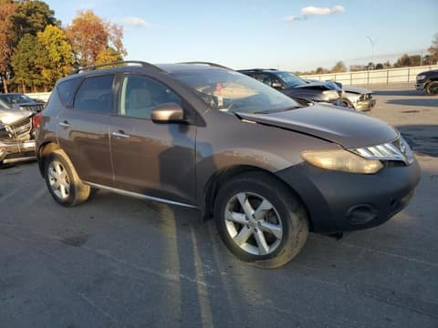 2009 Nissan Murano, VIN JN8AZ18W59W109982. Фото 4 з 6 з аукціону Copart. Каталог авто зі США OpenDataCar.
