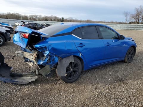 2021 Nissan Sentra, VIN 3N1AB8CV8MY266286. Фото 3 з 6 з аукціону Copart. Каталог авто зі США OpenDataCar.