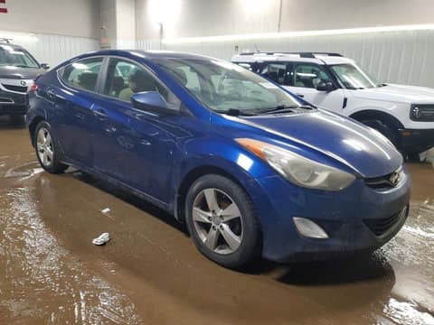 2013 Hyundai Elantra, VIN KMHDH4AE8DU733970. Фото 4 з 6 з аукціону Copart. Каталог авто зі США OpenDataCar.