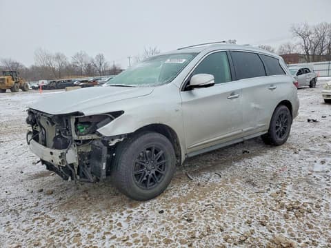 2017 Infiniti QX60, VIN 5N1DL0MM7HC555569. Zdjęcie 1 z 6 z aukcji Copart. Katalog aut z USA OpenDataCar.