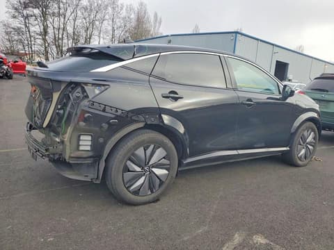 2024 Nissan Ariya, VIN JN1BF0AA4RM431061. Photo 3 of 6 from Copart auction. OpenDataCar US salvage catalog.