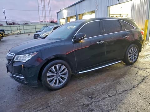 2016 Acura MDX, VIN 5FRYD4H6XGB033945. Фото 1 з 6 з аукціону Copart. Каталог авто зі США OpenDataCar.