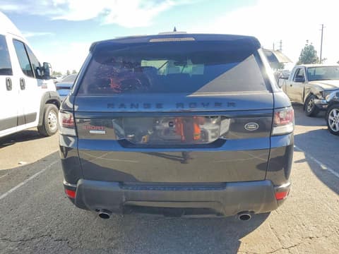 2017 Land rover Range Rover Sport, VIN SALWV2FE0HA160744. Фото 6 из 6 с аукциона Copart. Каталог авто из США OpenDataCar.