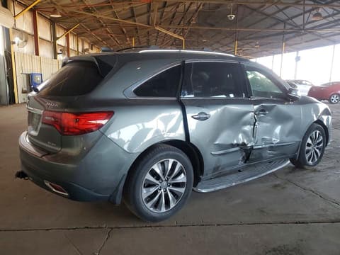 2016 Acura MDX, VIN 5FRYD4H49GB028136. Фото 3 з 6 з аукціону Copart. Каталог авто зі США OpenDataCar.