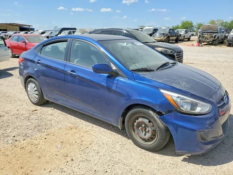 2015 Hyundai Accent, VIN KMHCT4AE0FU928653. Фото 4 з 6 з аукціону Copart. Каталог авто зі США OpenDataCar.