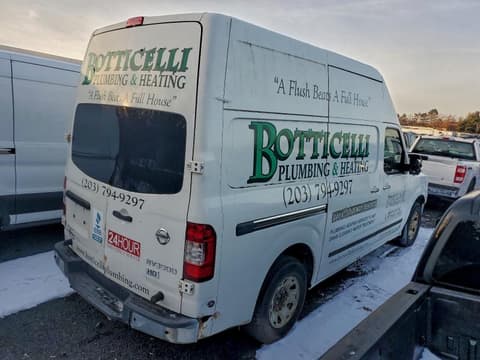 2012 Nissan NV 2500, VIN 1N6AF0LY7CN100900. Фото 3 з 6 з аукціону Copart. Каталог авто зі США OpenDataCar.