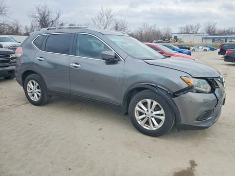 2016 Nissan Rogue, VIN 5N1AT2MV0GC758115. Фото 4 з 6 з аукціону Copart. Каталог авто зі США OpenDataCar.