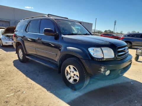 2001 Toyota Sequoia, VIN 5TDZT38A61S012052. Фото 4 з 6 з аукціону Copart. Каталог авто зі США OpenDataCar.