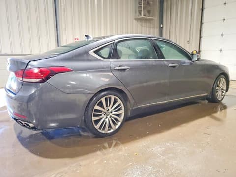 2018 Genesis G80, VIN KMHGN4JFXJU244612. Фото 3 з 6 з аукціону Copart. Каталог авто зі США OpenDataCar.