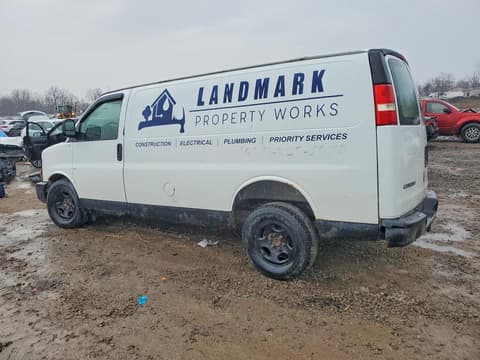 2008 Chevrolet Express 1500, VIN 1GCFH154X81217534. Фото 2 з 6 з аукціону Copart. Каталог авто зі США OpenDataCar.