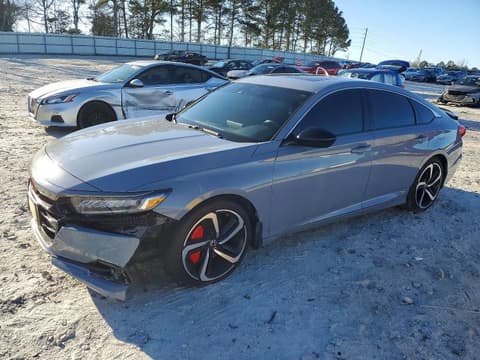 2021 Honda Accord, VIN 1HGCV2F39MA029672. Фото 1 з 6 з аукціону Copart. Каталог авто зі США OpenDataCar.