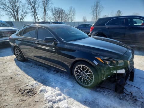 2018 Genesis G80, VIN KMHGN4JB5JU233773. Фото 4 з 6 з аукціону Copart. Каталог авто зі США OpenDataCar.