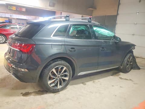 2021 Audi Q5, VIN WA1BAAFY5M2113326. Фото 3 з 6 з аукціону Copart. Каталог авто зі США OpenDataCar.