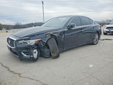 2020 Infiniti Q50, VIN JN1EV7AR4LM252444. Фото 1 з 6 з аукціону Copart. Каталог авто зі США OpenDataCar.