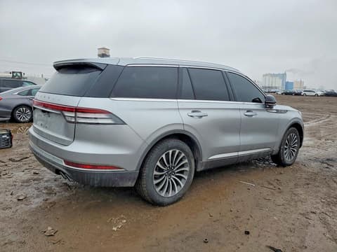 2022 Lincoln Aviator, VIN 5LM5J7XC6NGL08860. Фото 3 из 6 с аукциона Copart. Каталог авто из США OpenDataCar.