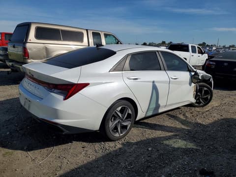 2021 Hyundai Elantra, VIN 5NPLN4AG6MH023843. Photo 3 of 6 from Copart auction. OpenDataCar US salvage catalog.