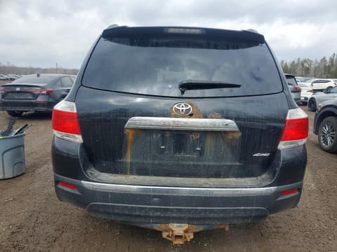 2011 Toyota Highlander, VIN 5TDBK3EH1BS091427. Фото 6 з 6 з аукціону Copart. Каталог авто зі США OpenDataCar.
