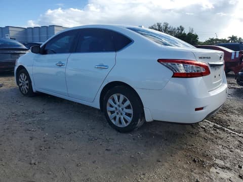 2015 Nissan Sentra, VIN 3N1AB7AP4FL689140. Photo 2 of 6 from Copart auction. OpenDataCar US salvage catalog.