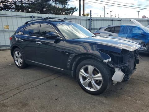 2016 Infiniti QX70, VIN JN8CS1MU0GM670651. Zdjęcie 4 z 6 z aukcji Copart. Katalog aut z USA OpenDataCar.