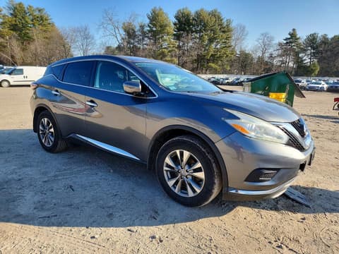 2016 Nissan Murano, VIN 5N1AZ2MH1GN158314. Фото 4 из 6 с аукциона Copart. Каталог авто из США OpenDataCar.