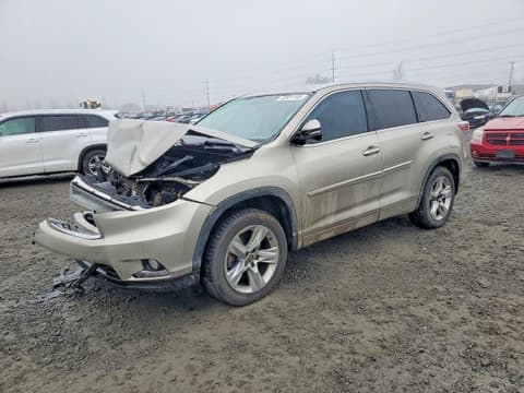 2016 Toyota Highlander, VIN 5TDYKRFH3GS123653. Фото 1 з 6 з аукціону Copart. Каталог авто зі США OpenDataCar.