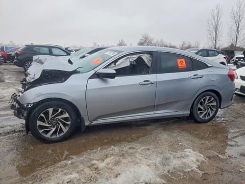 2018 Honda Civic, VIN 2HGFC2F64JH037396. Фото 1 з 6 з аукціону Copart. Каталог авто зі США OpenDataCar.