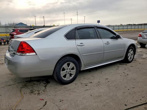 2010 Chevrolet Impala, VIN 2G1WB5EK3A1182383. Фото 3 з 6 з аукціону Copart. Каталог авто зі США OpenDataCar.