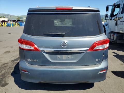 2012 Nissan Quest, VIN JN8AE2KP7C9038860. Фото 6 з 6 з аукціону Copart. Каталог авто зі США OpenDataCar.