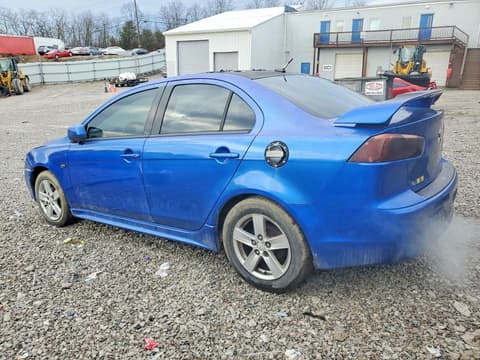 2009 Mitsubishi Lancer, VIN JA3AU26U89U003389. Фото 2 з 6 з аукціону Copart. Каталог авто зі США OpenDataCar.