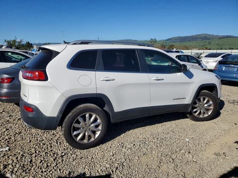 2015 Jeep Cherokee, VIN 1C4PJMDS2FW705953. Фото 3 из 6 с аукциона Copart. Каталог авто из США OpenDataCar.