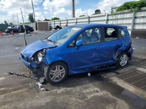 2007 Honda Fit, VIN JHMGD38617S023457. Фото 1 з 6 з аукціону Copart. Каталог авто зі США OpenDataCar.