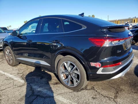 2023 Audi Q4 e-tron Sportback, VIN WA132BFZ0PP011617. Фото 2 из 6 с аукциона Copart. Каталог авто из США OpenDataCar.