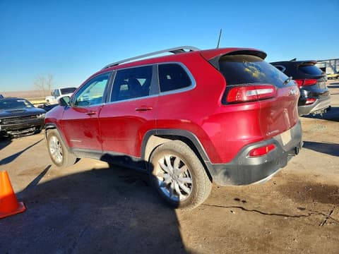2016 Jeep Cherokee, VIN 1C4PJMDS6GW156565. Фото 2 з 6 з аукціону Copart. Каталог авто зі США OpenDataCar.