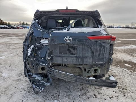 2022 Toyota Highlander, VIN 5TDGZRBH9NS563516. Фото 6 з 6 з аукціону Copart. Каталог авто зі США OpenDataCar.