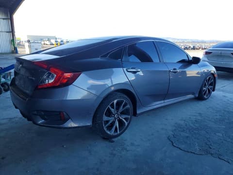 2020 Honda Civic, VIN 2HGFC2F81LH538671. Фото 3 з 6 з аукціону Copart. Каталог авто зі США OpenDataCar.