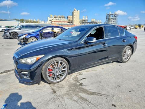 2017 Infiniti Q50, VIN JN1FV7AP7HM850862. Фото 1 з 6 з аукціону Copart. Каталог авто зі США OpenDataCar.