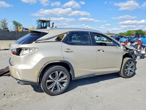 2017 Lexus RX 350, VIN 2T2BZMCA7HC056315. Фото 3 з 6 з аукціону Copart. Каталог авто зі США OpenDataCar.